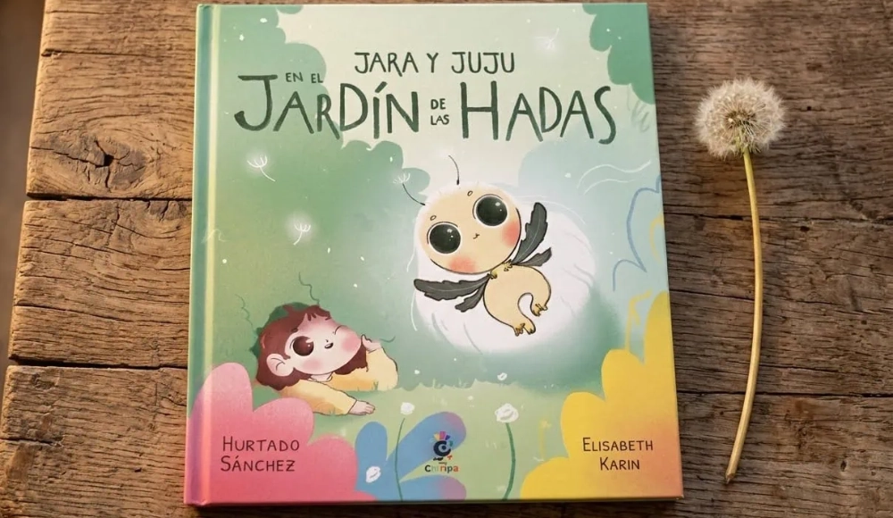 “Jara y Juju, en el jardín de las hadas: un álbum ilustrado para acompañar al decir adiós”